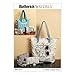 McCall Pattern B6361-Osz One Size Only Tote Bags and Cosmetic Pouches