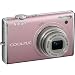 Nikon Coolpix S640 12.2MP Digital Camera with 5x Wide Angle Optical Vibration Reduction (VR) Zoom and 2.7-inch LCD (Precious Pink)