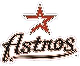 Houston Astros Glass Tatz Mini-Cutz Window Decal