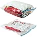 Elaine Karen Deluxe Space Saver Bags, Large Double Zip Seal Vacuum Storage Bags - 6pk