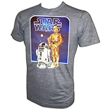 Vintage Star Wars A New Hope R2-D2 and C-3PO Space Droids T-Shirt