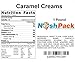 Nosh Pack Caramel Creams Great Taffy Candy 1 Pound...