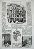 1859 LIFE ASSURANCE OFFICE CHEAPSIDE MILLOM CHURCH ANNE