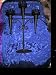 GOTHIC WROUGHT IRON RENAISSANCE CANDELABRA CASTLE and RUSTIC DECOR HEAVY DUTY HANDCRAFTED LARGE PILLAR CANDLE HOLDER