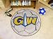 George Washington Colonials Small Soccer Ball Rug