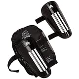 Adidas adi Club Soccer Shin Guard, Black/White, X-Large