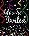 New Year Sparkle Prismatic Invitations Party Supplies