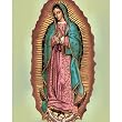 Carded 8"x10" Prints for Framing - Our Lady of Guadalupe - Linen Paper - 7 and 4 Color Process Printing
