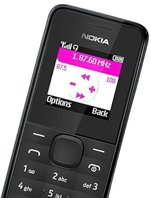 New Nokia 105 SS (Black)