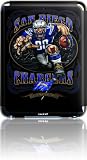 Skinit Protective Skin for iPod Classic 3G (Illustrated San Diego Charger Running Back)
