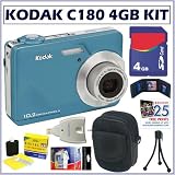 51n37Dw8%2BIL. SL160  Kodak EasyShare C180 10MP Digital Camera with 3x