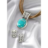 Bay Studio Turquoise Pendant Jewelry Set