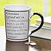 Cottage Creek Grandma Mug Large 18 Ounce Ceramic Definition Grandma Coffee Mug [White]