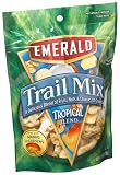 Emerald Nuts Tropical Blend Premium Trail Mix, 6-Ounce Pouches (Pack of 12)