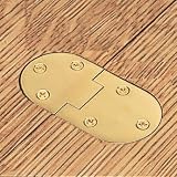 Bright Brass Butler Tray Hinges (2-1/2''L)