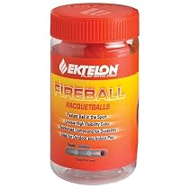 Ektelon Fireball Racquetball Balls - 1 Can, 2 Balls