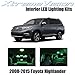 XtremeVision Toyota Highlander 2008-2015 (16 Pieces) Green Premium Interior LED Kit Package + Installation Tool