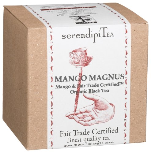 SerendipiTea Mango Magnus,  Organic Indian Black Tea & Organic