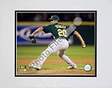 Huston Street 2007 Pitching Action Double Matted 8 x 10 Photograph (Unframed)