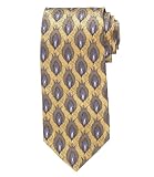Signature Gold Large Feathers Tie