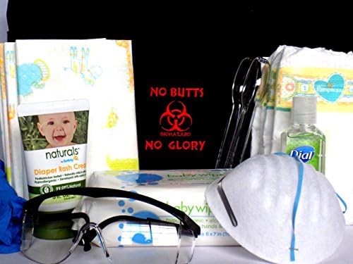No Butts, No Glory Daddy's Diaper Toolbelt Baby Shower Gift