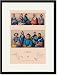 Black Framed/Matted Print 17x23, China - Manchu Women