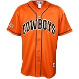 Russell Oklahoma State Cowboys Orange Replica Youth Baseball Jersey