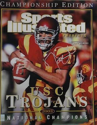 Signed Matt Leinart Photo - 16x20 USC Trojans Sports Illustrated - Autographed NFL PhotosB00COVE126