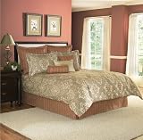 American Century Home ZBC02 Zanzibar-Chalk 4 Pc King Comforter Set