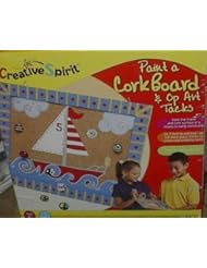 Toy: Paint a CorkBoard & Op Art Tacks by Creative Spirit - Creative Spirit