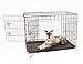 Carlson Secure and Compact Double Door Metal Dog Crate, Intermediate with Divider Panel