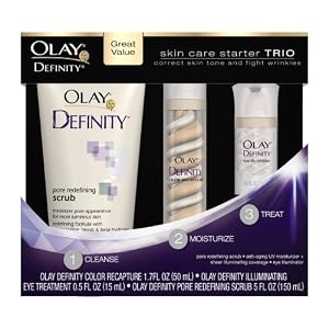 Olay Definity Skin Care Starter Trio Pack, 1 Kit