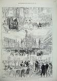 1875 Emperor Germany Italy Banquet Monza Cathedral