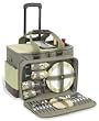 Picnic at Ascot Deluxe Picnic Cooler for 4 Person with Wheels
