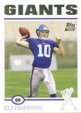 2004 Topps # 350 Eli Manning Rookie Card New York Giants Football Card - Great Card in a Protective Display Case - SUPER BOWL MVP!