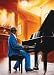 The Piano Player - Art Poster (Artist: Magrini) (Size: 24" x 36")
