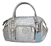 Antonio Melani Farah Satchel Purse in Silver