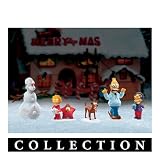Hawthorne Village Springfield's Festive Friends Simpsons Figurine Collection