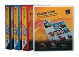 Avery Picture View Binder with 1.5-Inch Gap Free EZ-Turn Ring, Colors May Vary (79500)