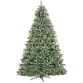 7-1 2-Foot Pre-Lit Diamond Fir with Frosted Pinecones, Sticks and Berries by Sterling