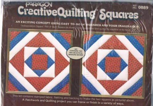 Independence Square -Creative Quilting Squares Kit (An Exciting Concept Using Easy To-do 14" Squares)