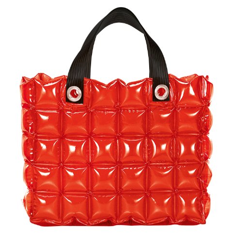 Wenko 4392303100 Mini-Shopper Bubble Bag - 32 x 29 x 13 cm, rot Preisvergleich