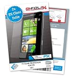 Produkt-Bild: atFoliX FX-Clear Displayschutzfolie f&uuml;r HTC HD7 (2-er Pack) - Displayschutz kristallklar! H&ouml;chste Qualit&auml;t - Made in Germany!