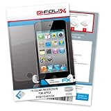 atFoliX FX-Clear Displayschutzfolie für Apple iPod touch G4 / touchG4, 4G – Displayschutz kristallklar! Höchste Qualität – Made in Germany!