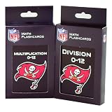 NFL Tampa Bay Buccaneers Multiplication and Division Flash Cards