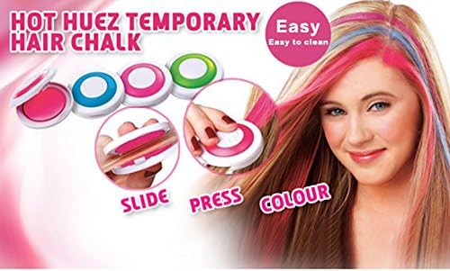 DIY Temporary Hair Chalk Special Color Dye Pastels Salon Kit Non-toxic 4 Colors