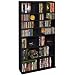 Atlantic Oskar 38435491 544 CD/276 DVD/BluRay/Games Wood Cabinet