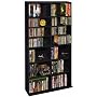 Atlantic Oskar 38435491 544 CD/276 DVD/BluRay/Games Wood Cabinet