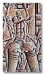 Master Drummer by Prince E. Okuku 18"x24" Art Print Poster African-American