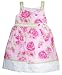 Kate Mack By Biscotti Baby Spring Rose Dress with Lime Gingham Accents 12M 18M